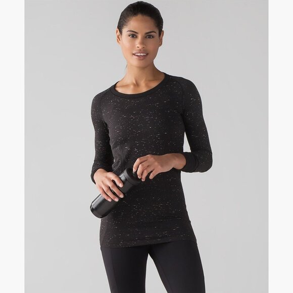Lululemon’s Black Swiftly Tech Long Sleeve Crew Shirt Size 6 - 41882 - Picture 3 of 12